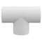 Charlotte Pipe And Foundry Charlotte Pipe Schedule 40 3/4 in. Slip X 3/4 in. D Slip PVC Tee 1 pk PVC 02401 0800 - alternate 3